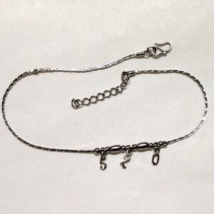 520 love charm bracelet white gold 18k plated anklet bracelet